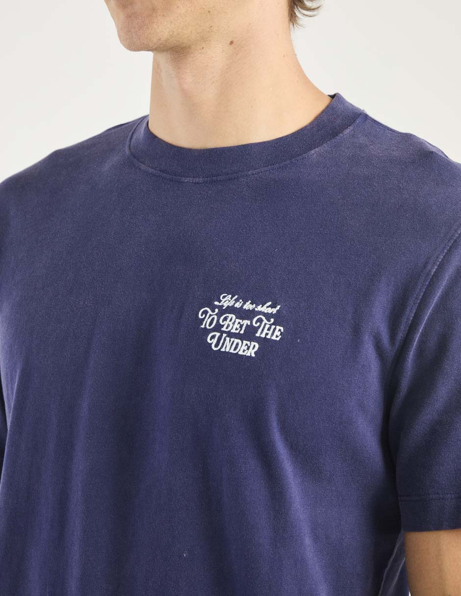 PLAYERA ABERCROMBIE, XCH, AZUL MARINO