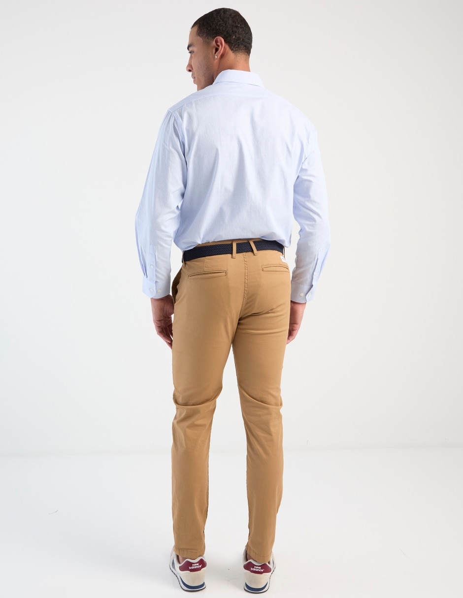 Pantalón chino slim Ben Sherman de algodón para hombre