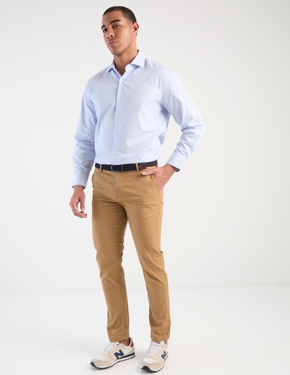 Pantalón chino slim Ben Sherman de algodón para hombre
