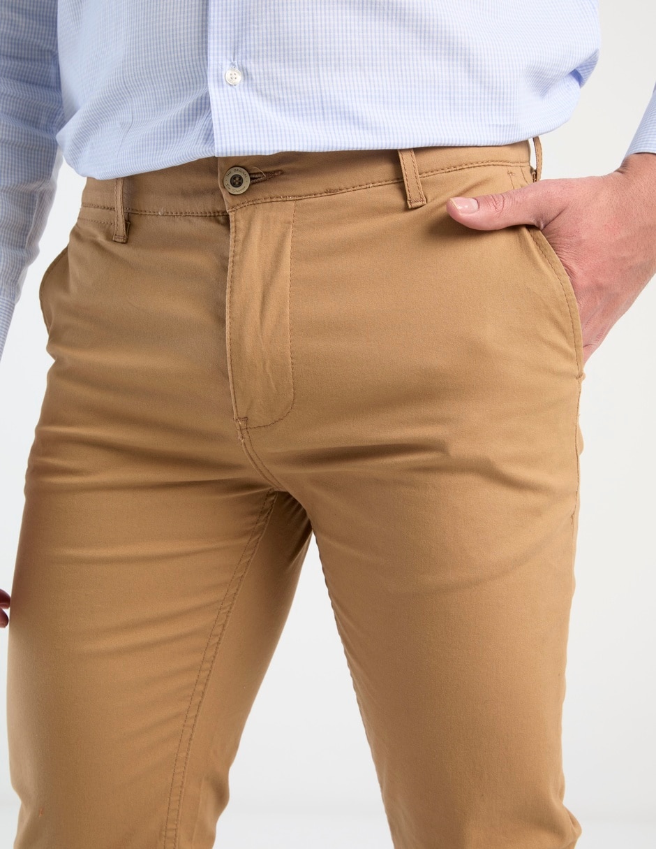 Pantalón chino slim Ben Sherman de algodón para hombre