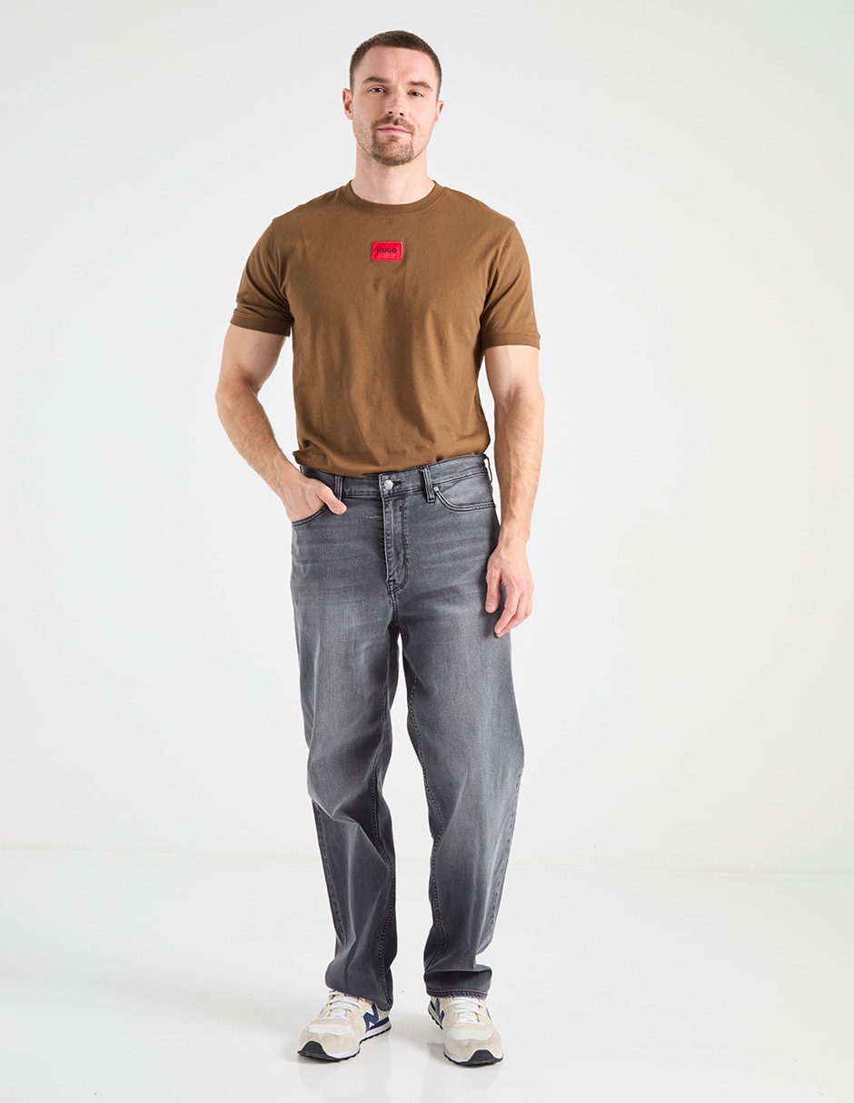 Jeans slim deslavado para hombre 3