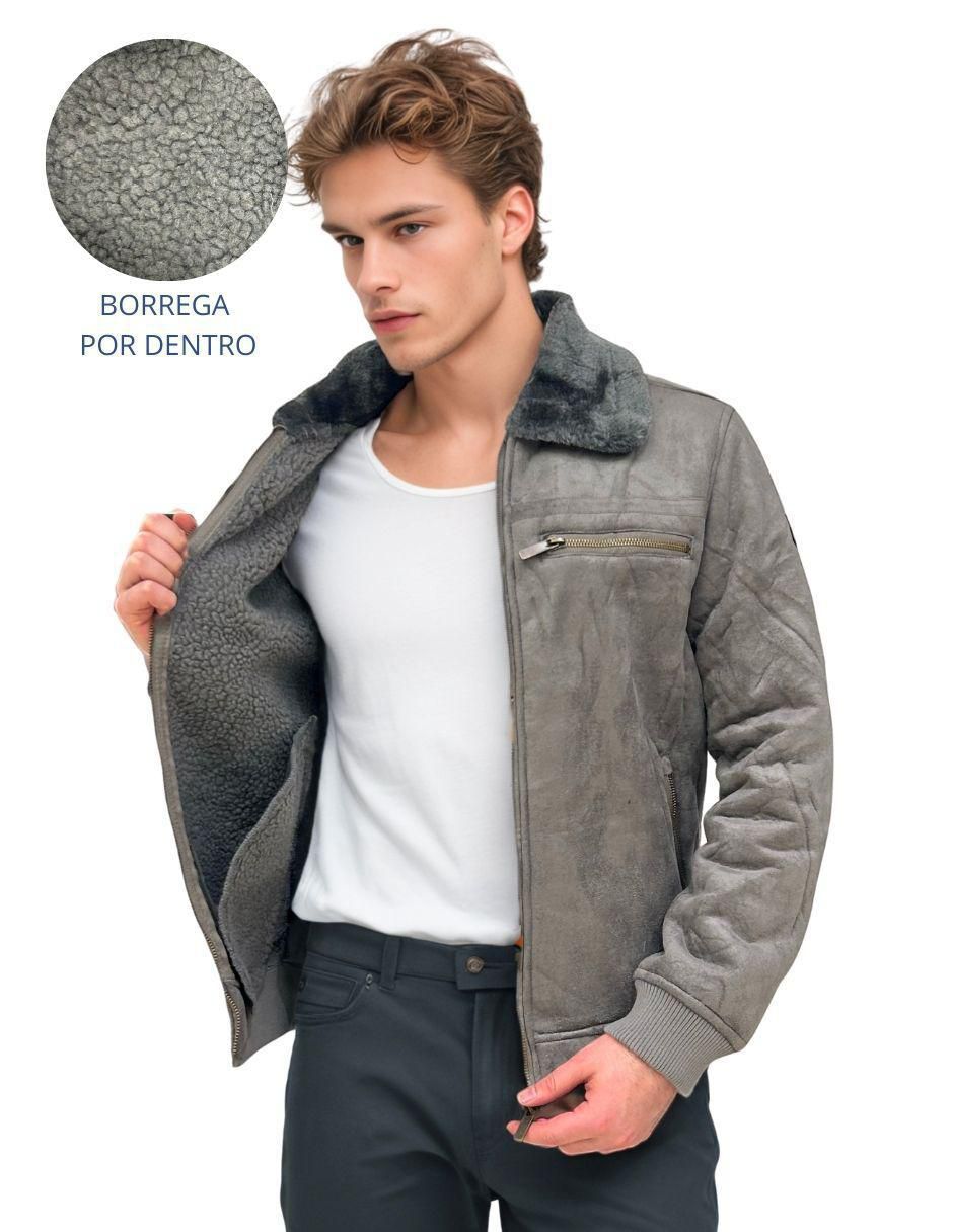 Chamarra casual Hpc Polo con bolsillos para hombre
