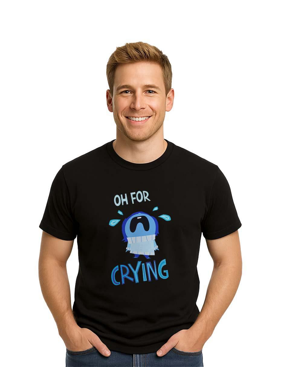 Playera intensamente cuello redondo para hombre