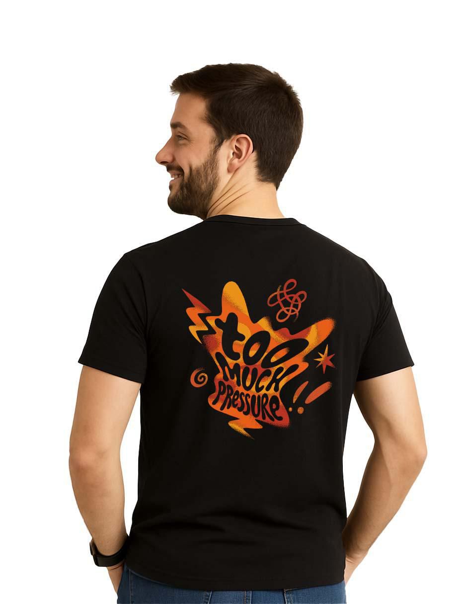 Playera intensamente cuello redondo para hombre 2