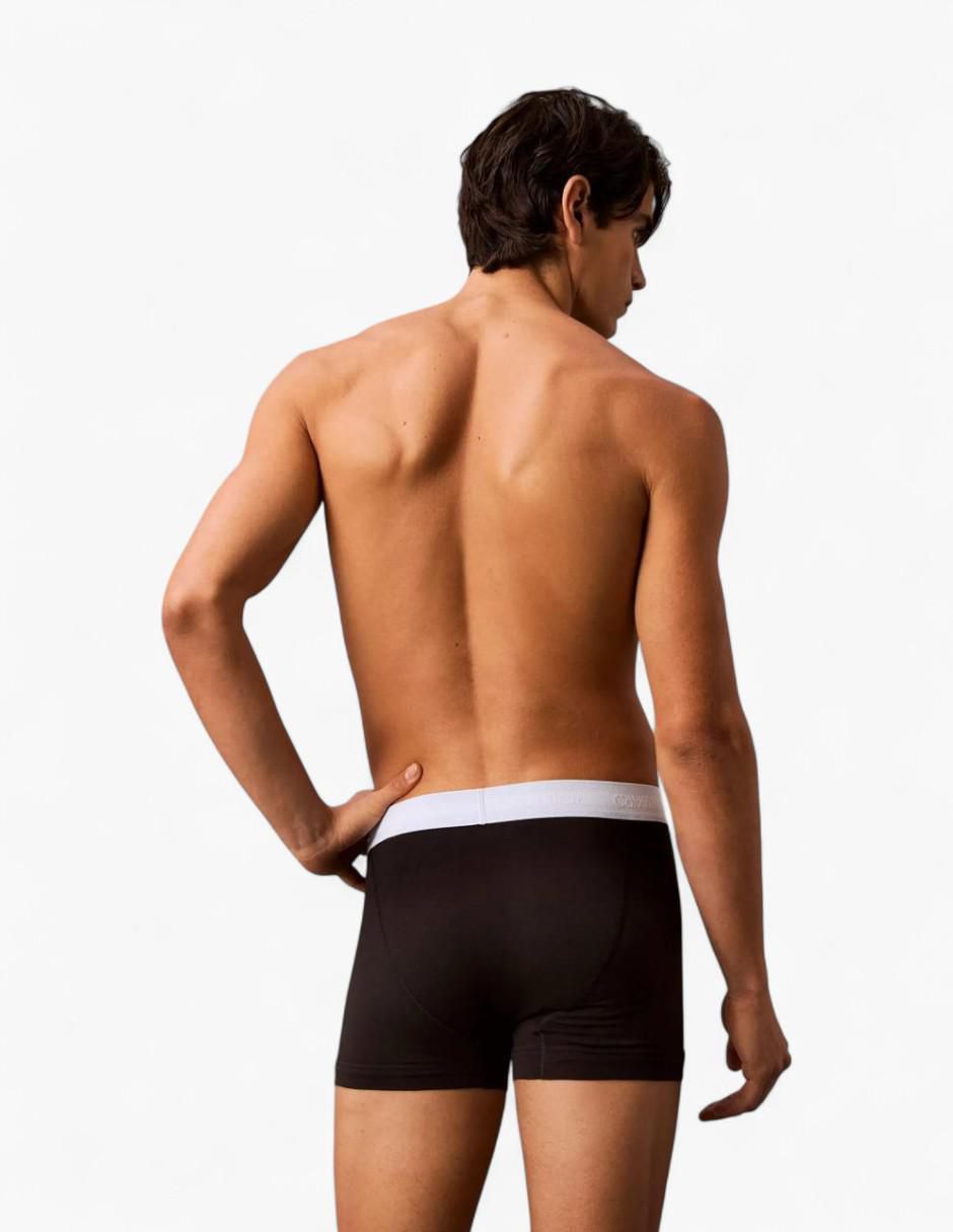 Set bóxer trunk de algodón para hombre 3 piezas 2