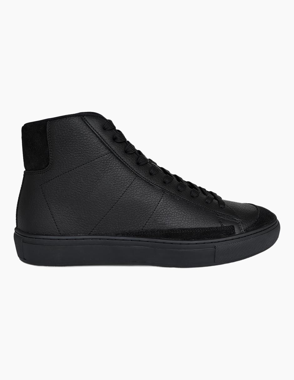 Tenis de piel para hombre