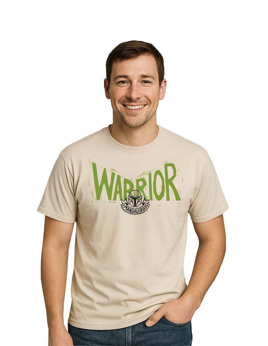 Playera the mandalorian cuello redondo para hombre
