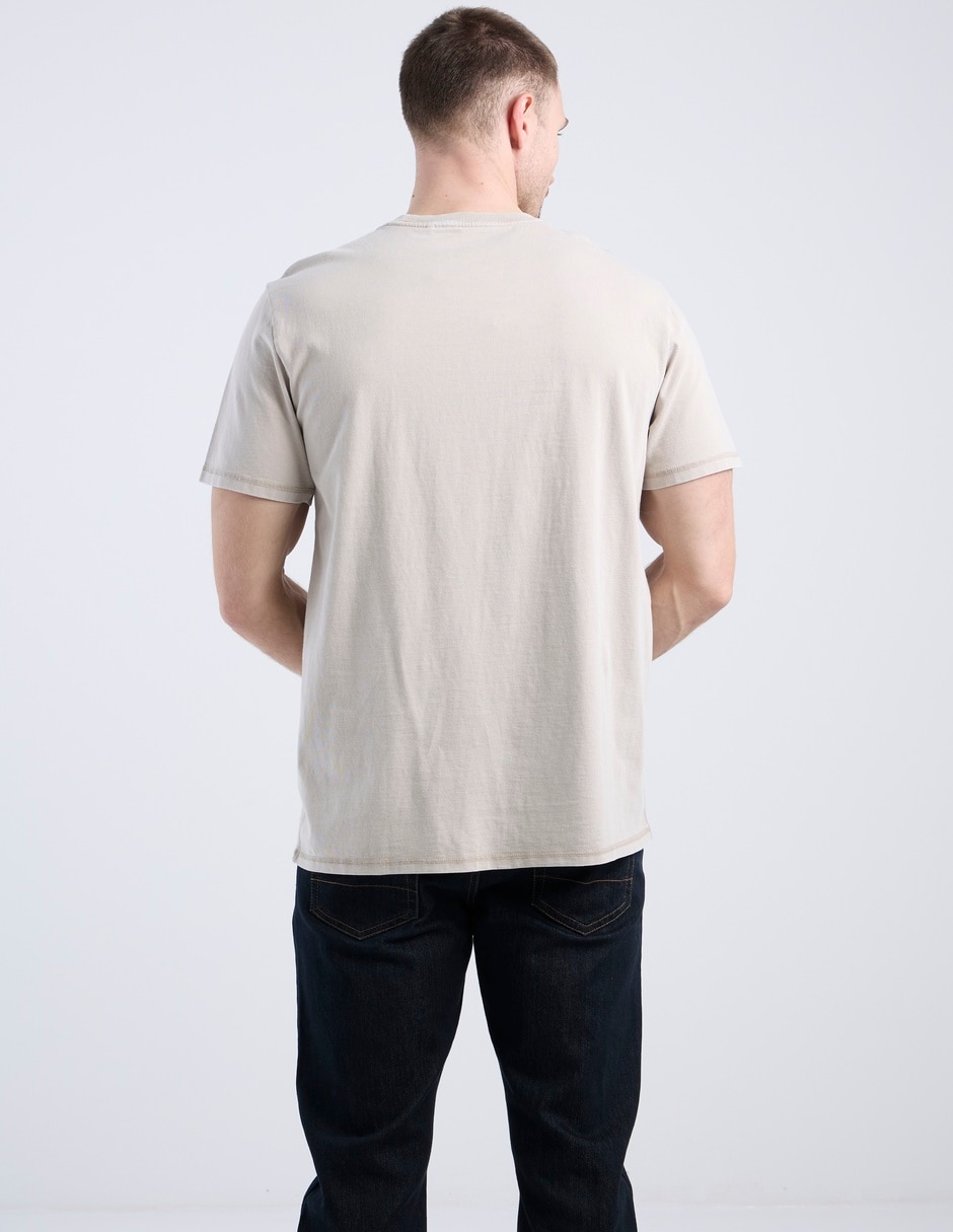 Playera cuello redondo para hombre 2