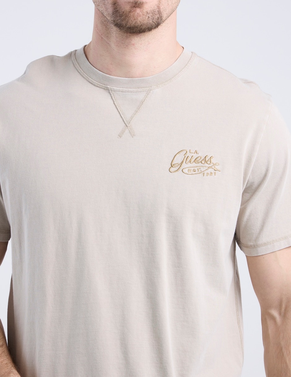 Playera cuello redondo para hombre 4