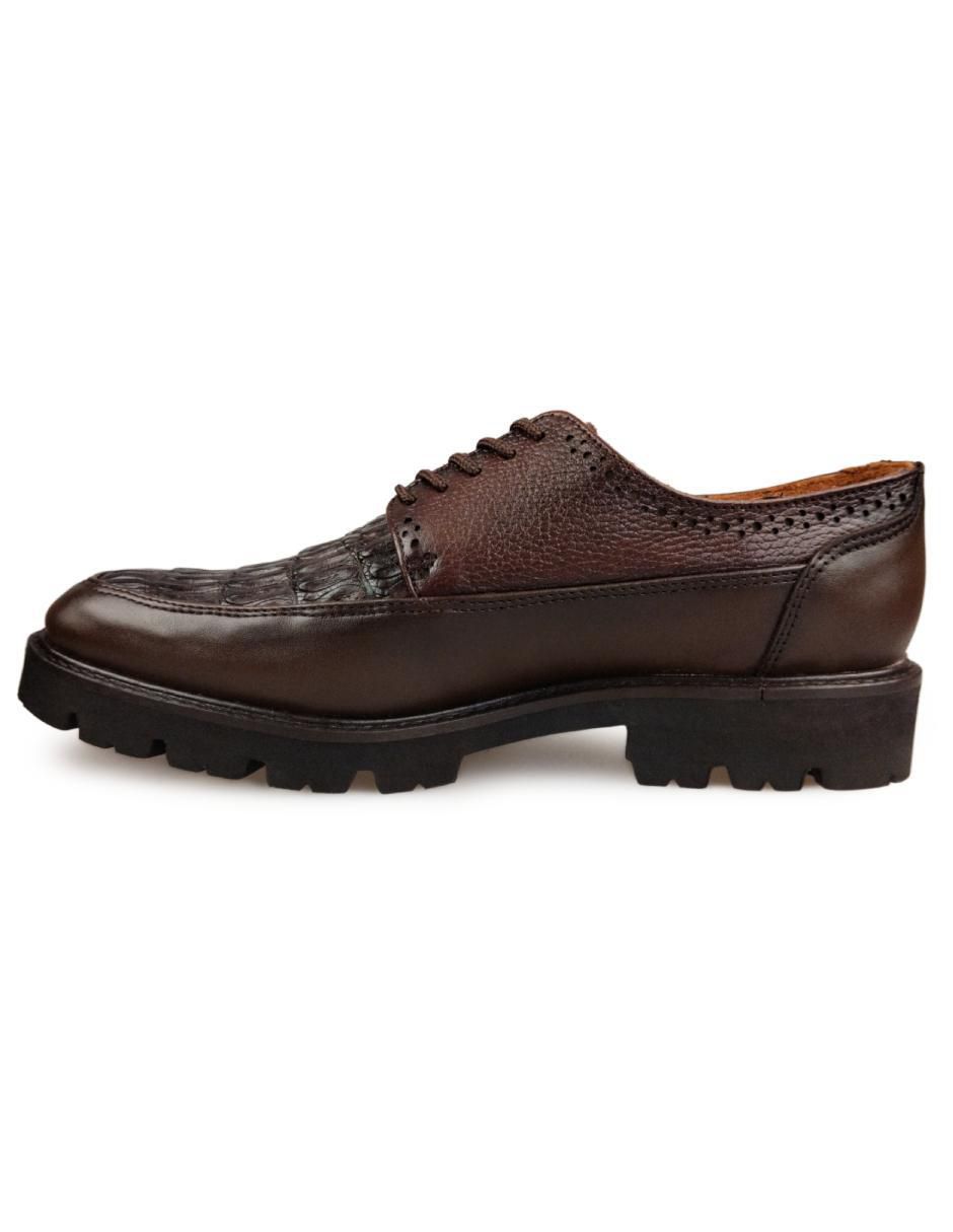 Zapato derby Milán para hombre 4