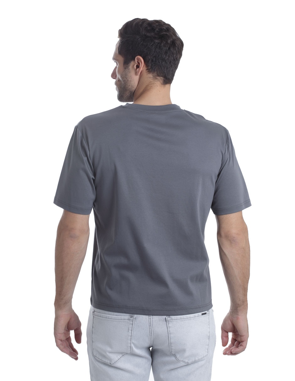 Playera cuello redondo para hombre 5
