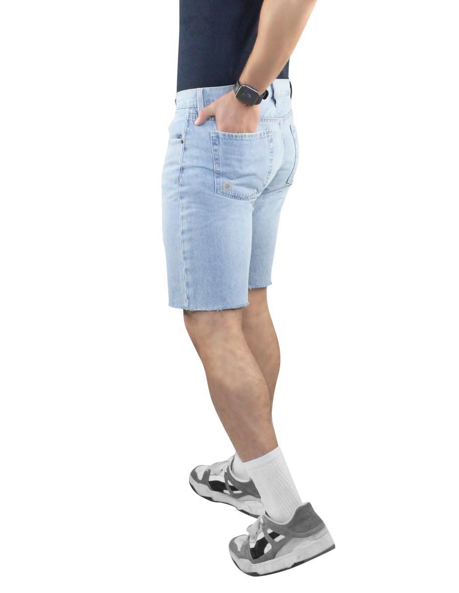 Bermuda de mezclilla para hombre 5