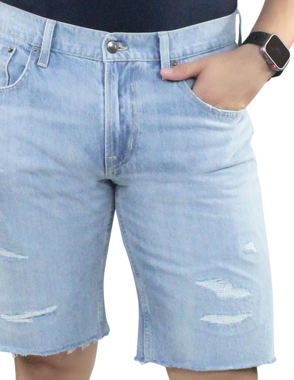 Bermuda de mezclilla para hombre 6
