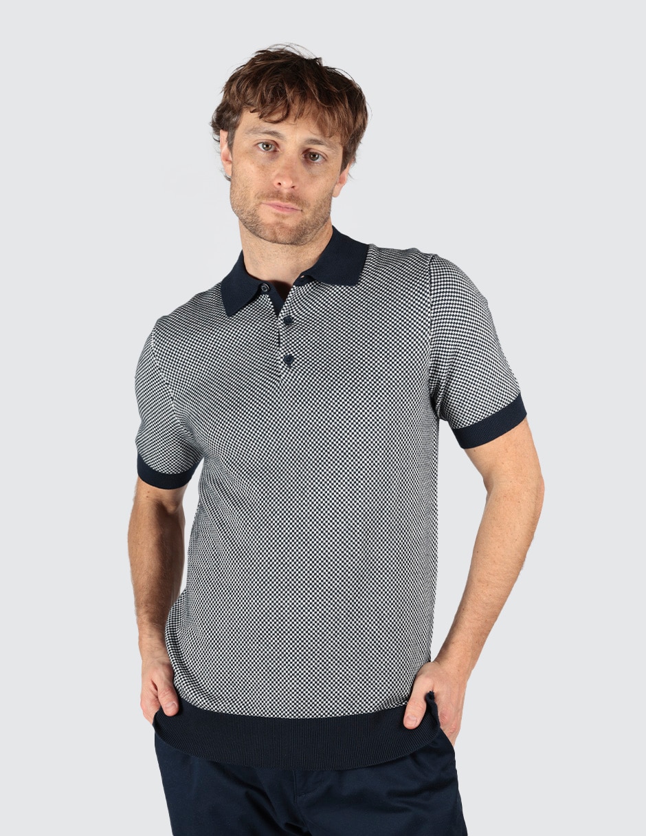 Playera cuello polo para hombre