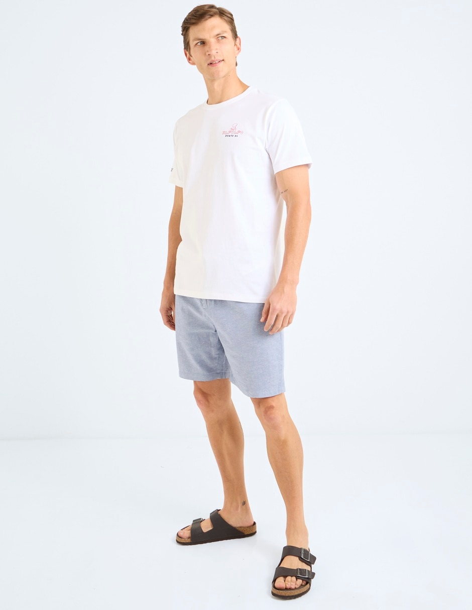 Playera cuello redondo para hombre 3
