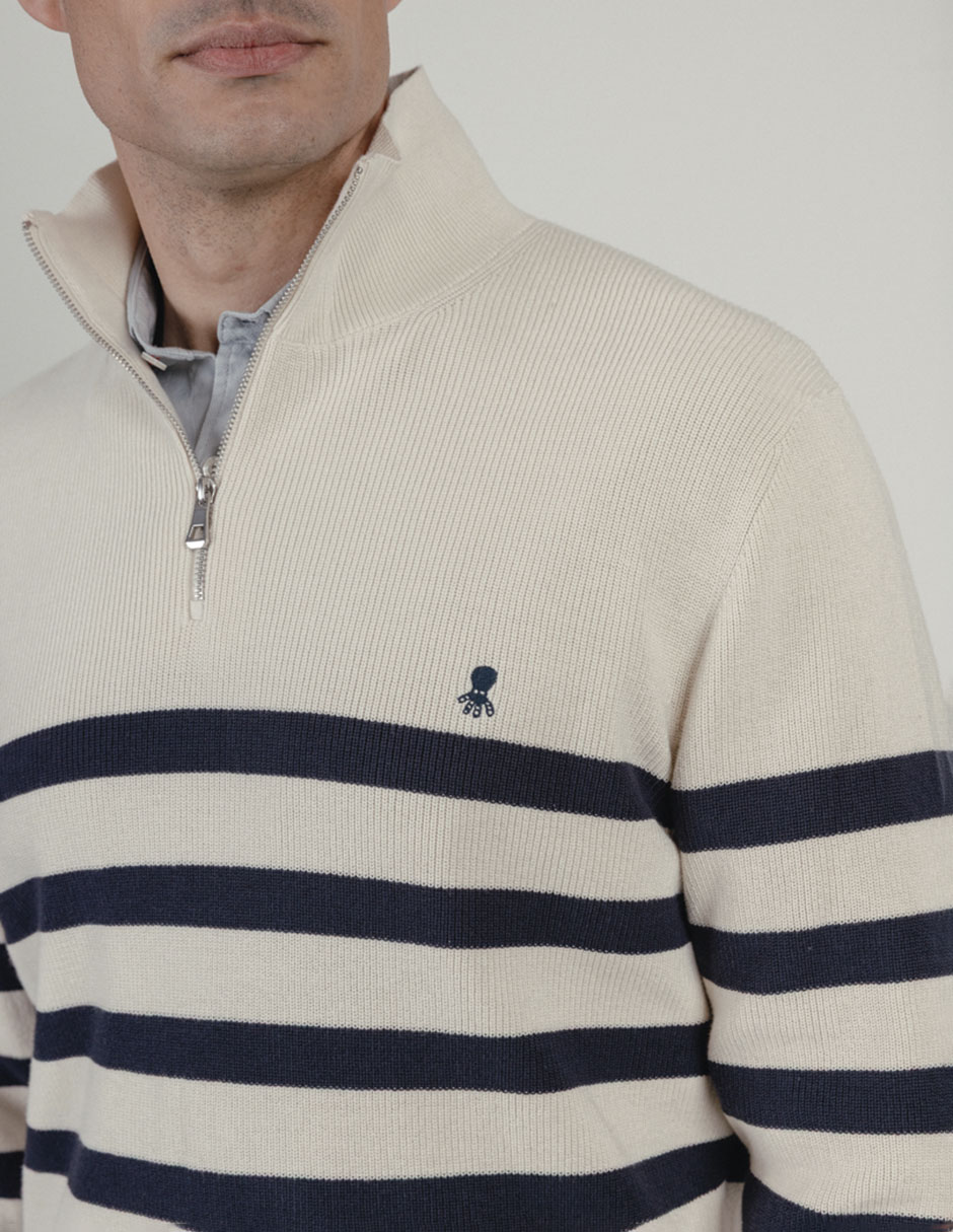 Suéter cuello alto para hombre 3