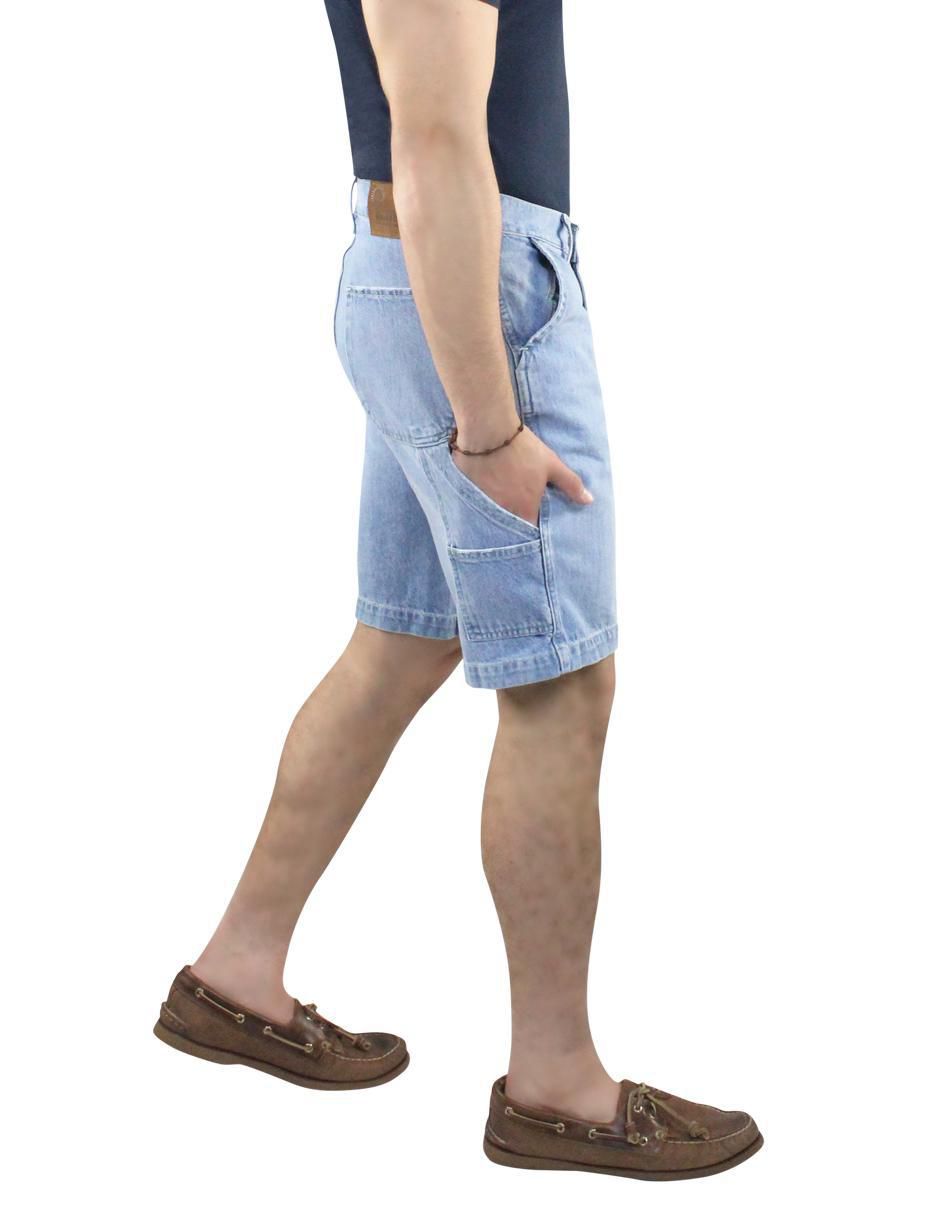 Bermuda de mezclilla para hombre 3
