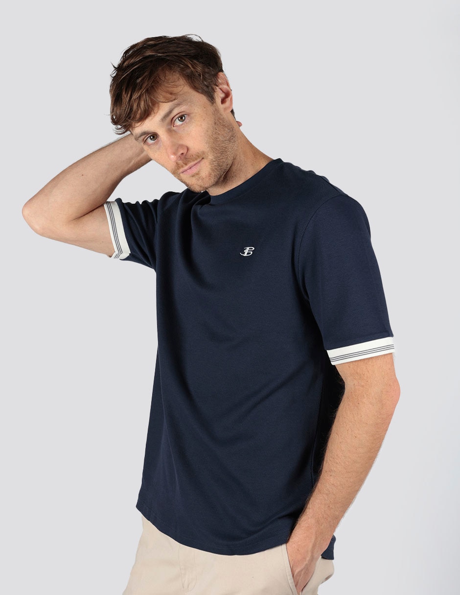 Playera cuello redondo para hombre 4
