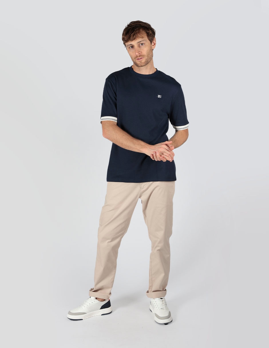Playera cuello redondo para hombre 5