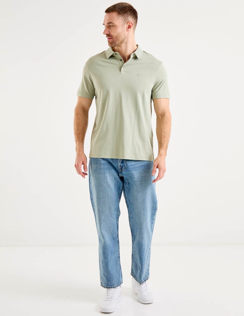 Jeans relaxed slim lavado medio para hombre 3
