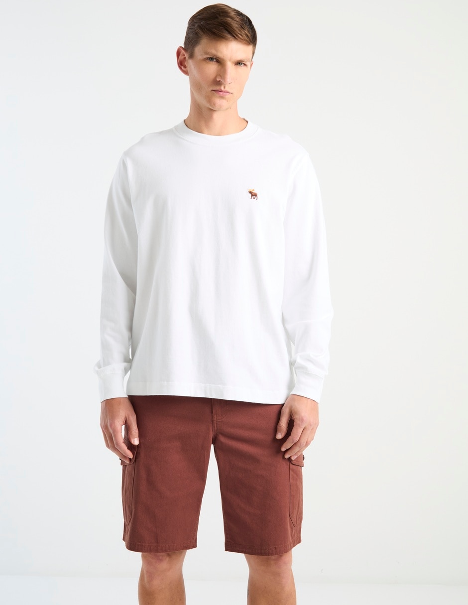 Set playera cuello redondo para hombre