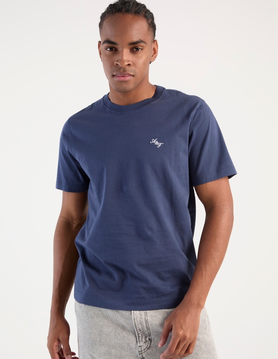Playera cuello redondo para hombre