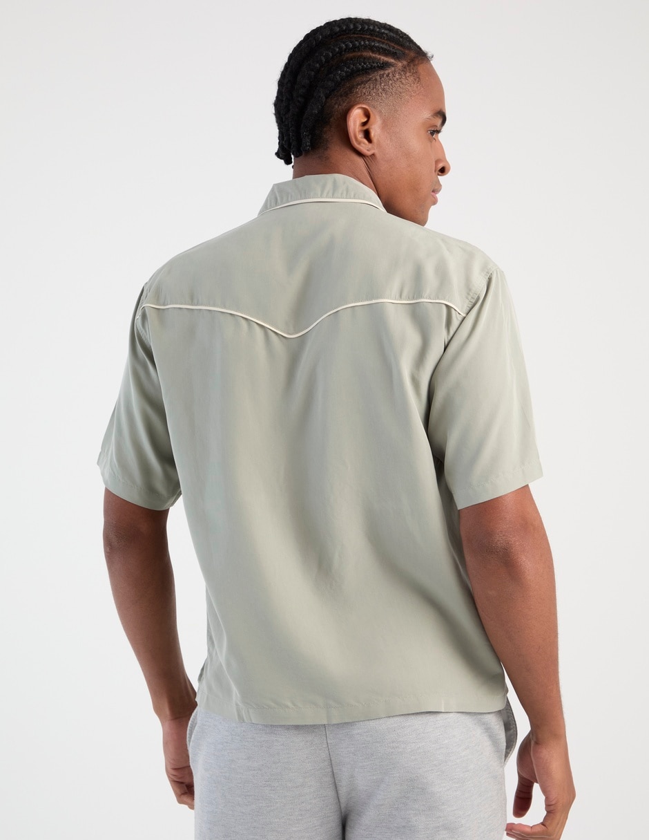 Camisa casual manga corta para hombre 2