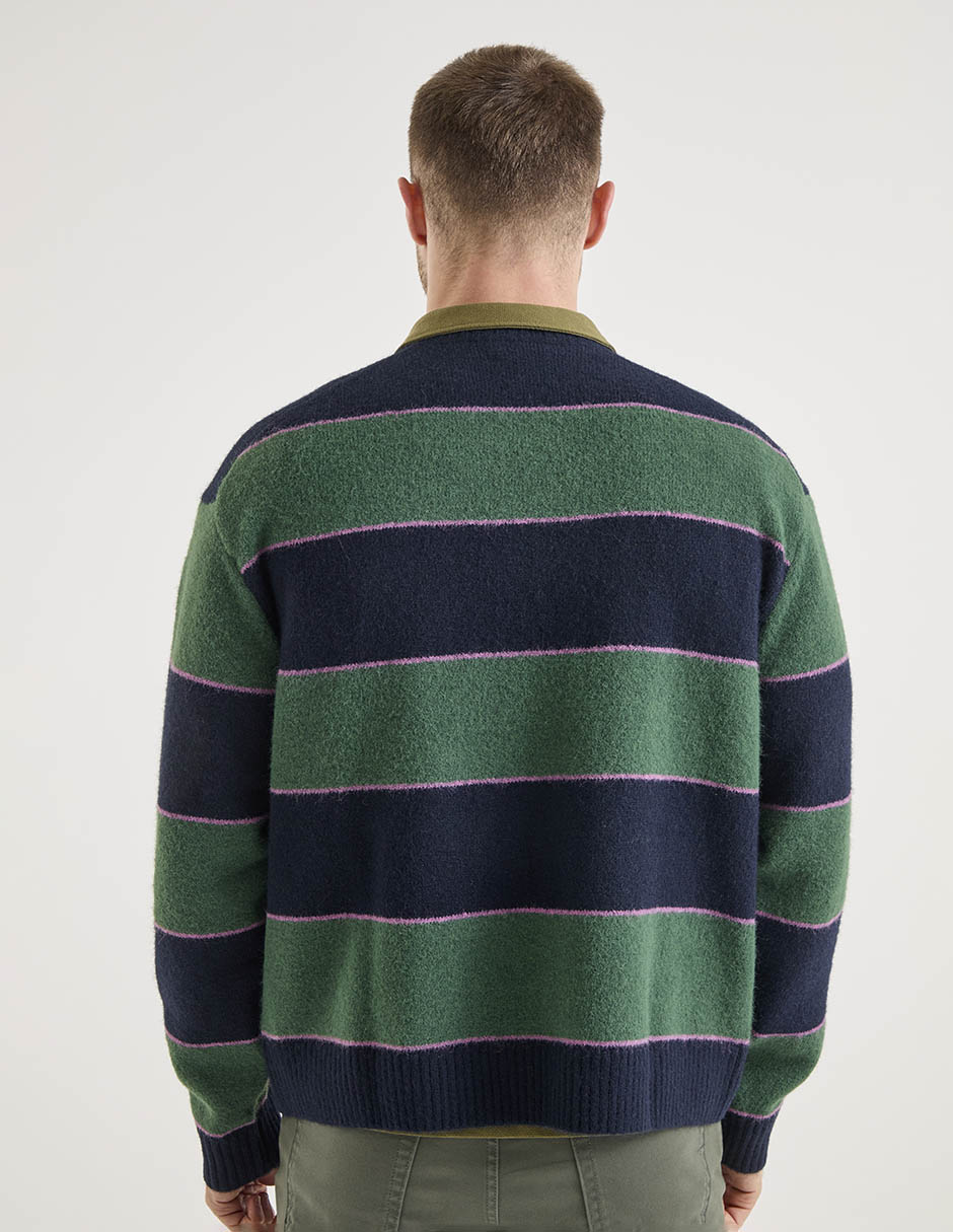 Suéter cuello redondo para hombre 2