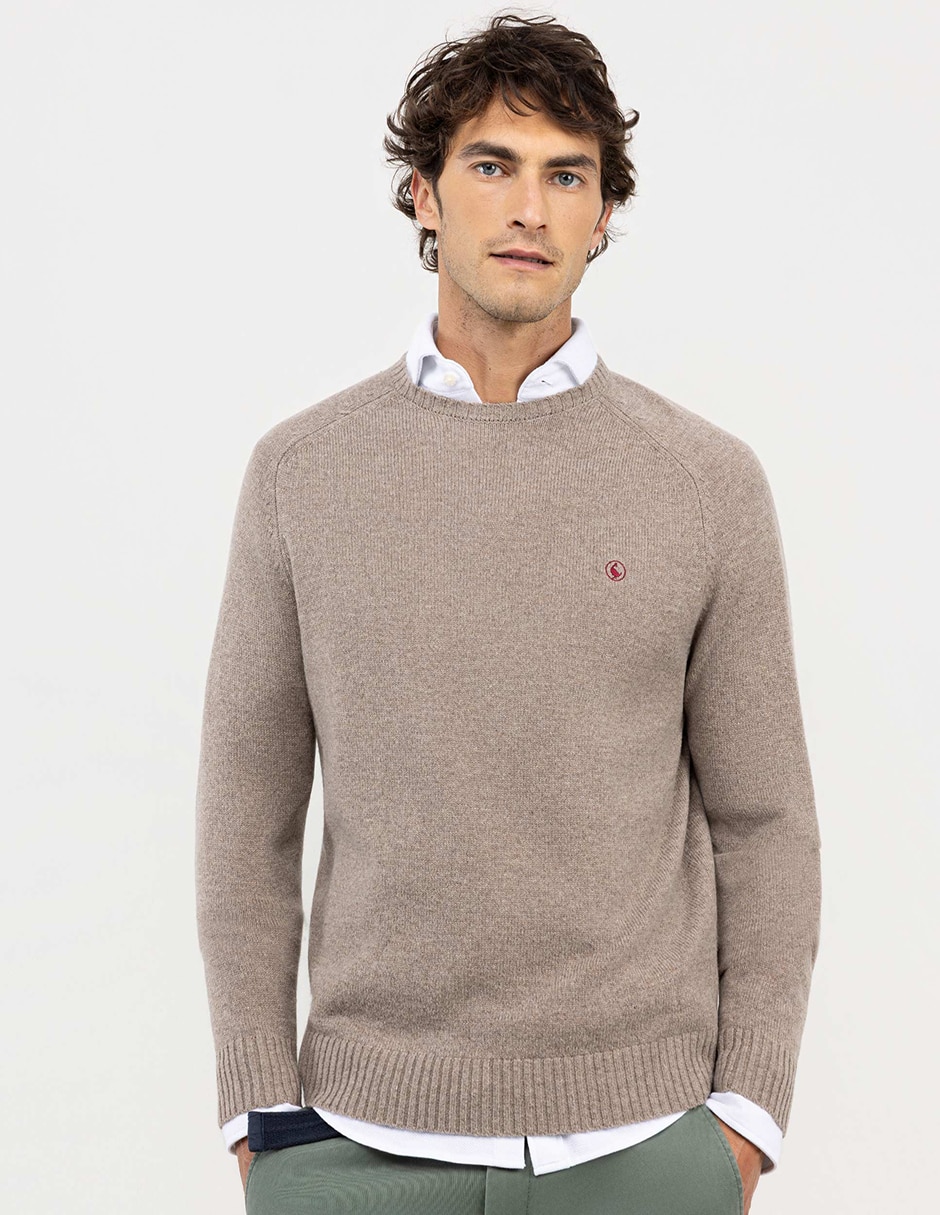 Suéter cuello redondo para hombre Suéter cuello redondo para hombre