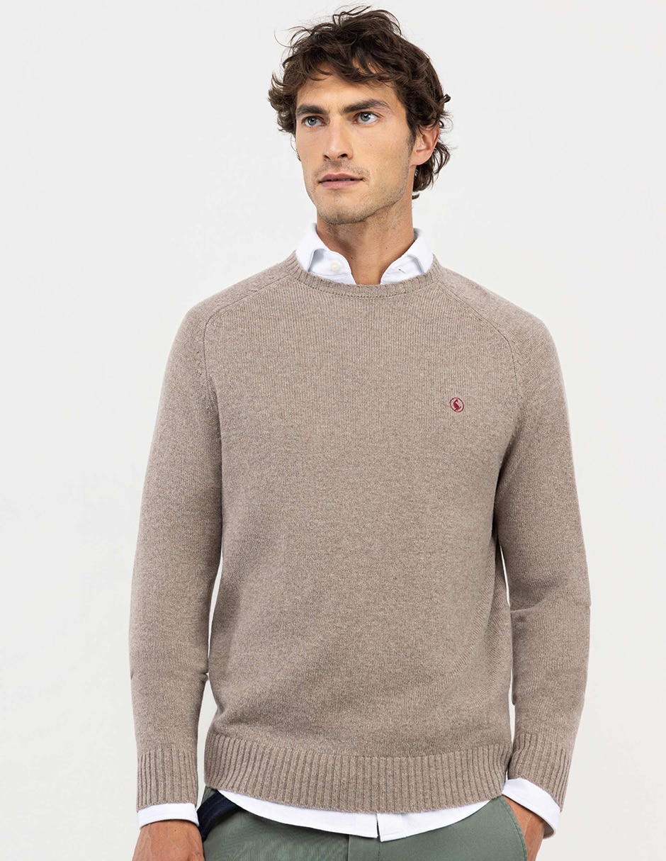 Suéter cuello redondo para hombre 4