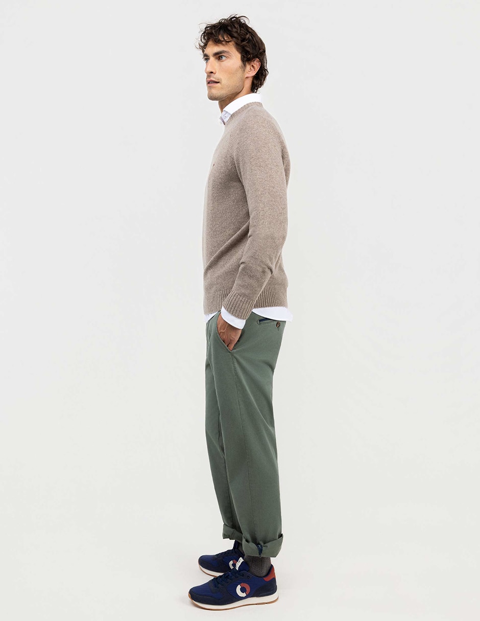 Suéter cuello redondo para hombre 5