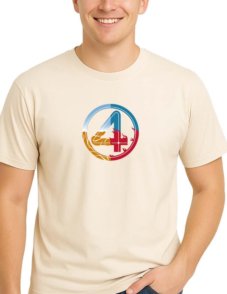 Playera los 4 fantásticos cuello redondo para hombre 3