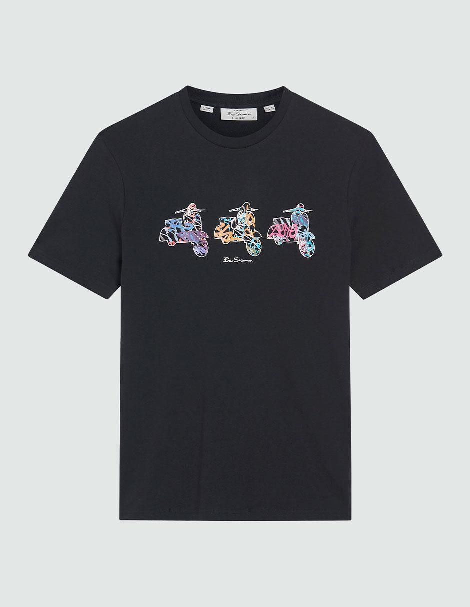 Playera urbano cuello redondo para hombre 5