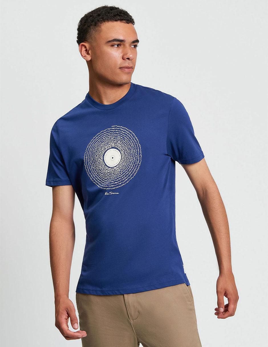 Playera moderno cuello redondo para hombre Playera moderno cuello redondo para hombre