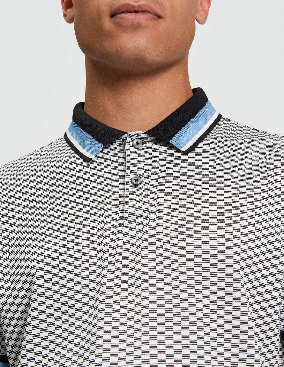 Playera tipo polo urbano para hombre 3