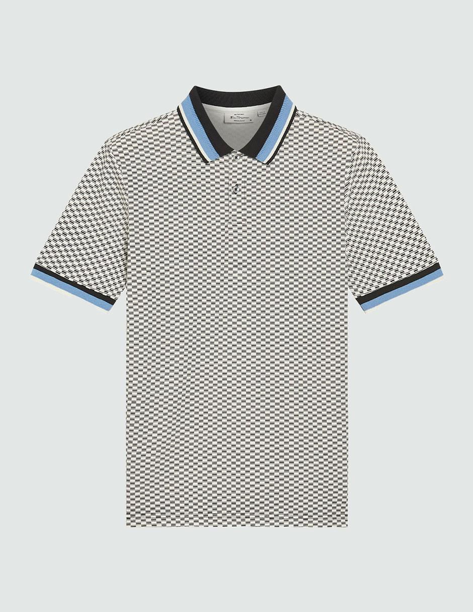 Playera tipo polo urbano para hombre 5