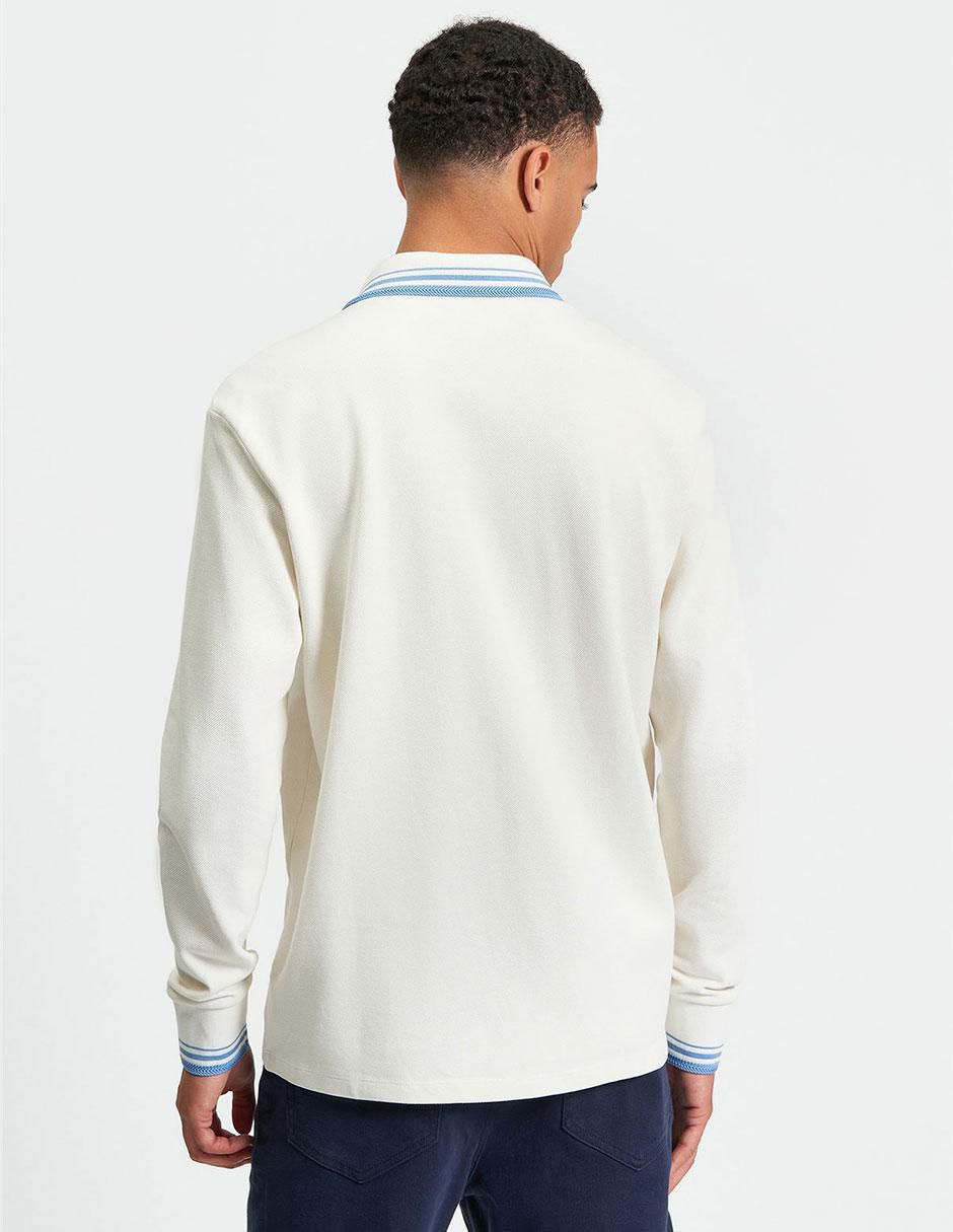 Suéter cuello polo para hombre 2