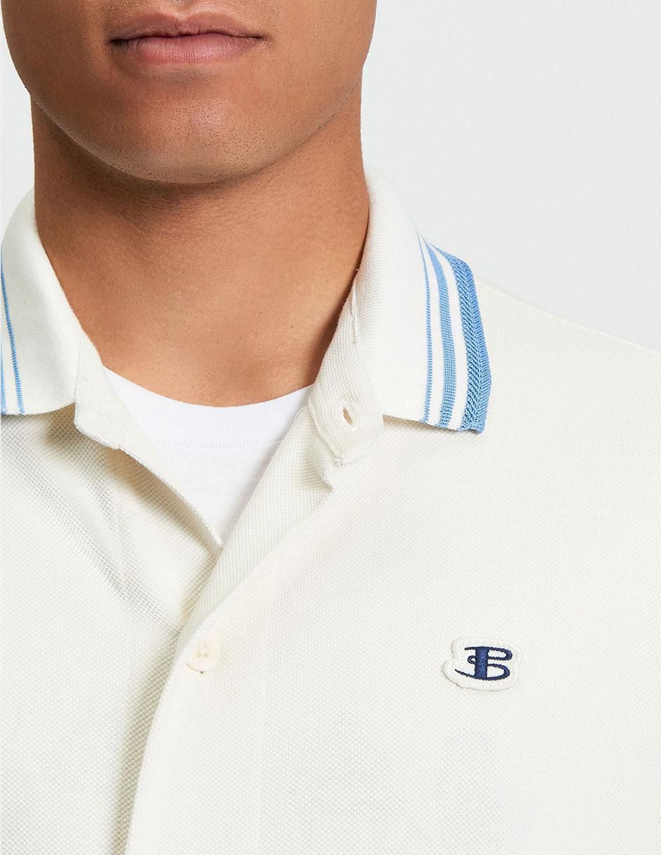 Suéter cuello polo para hombre 3