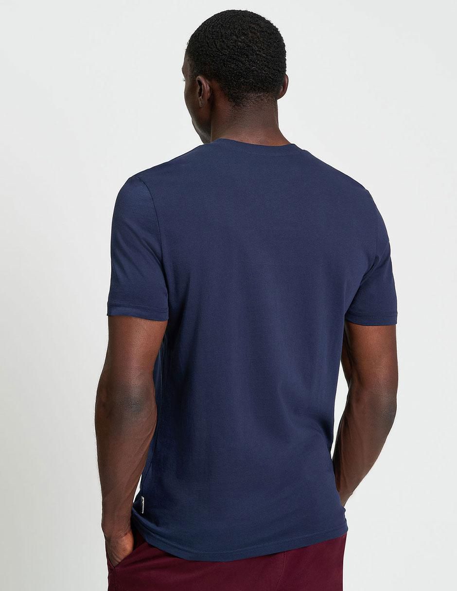 Playera contemporáneo cuello redondo para hombre 2