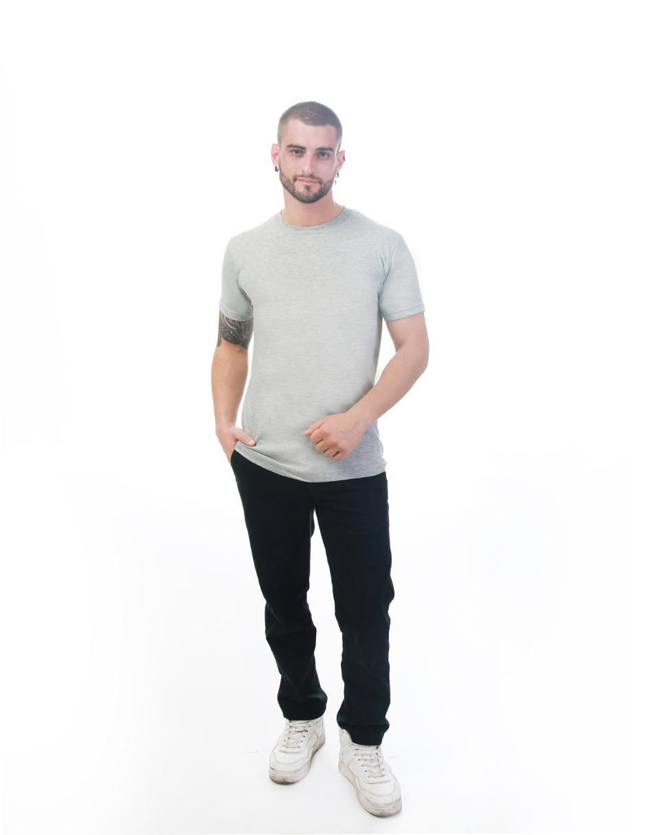 Playera básicos cuello redondo para hombre 5