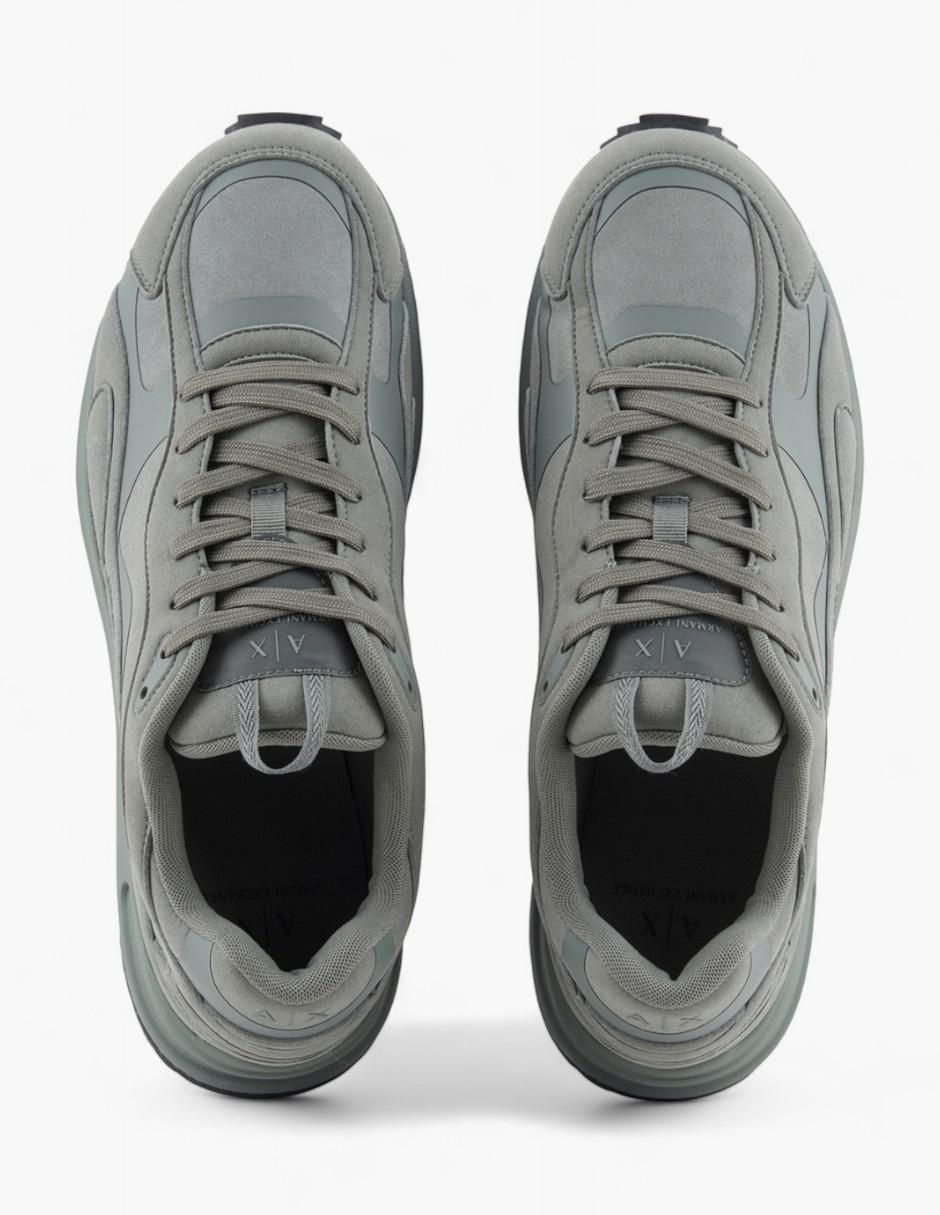 Tenis de gamuza XUX228 - 00239 para hombre 4