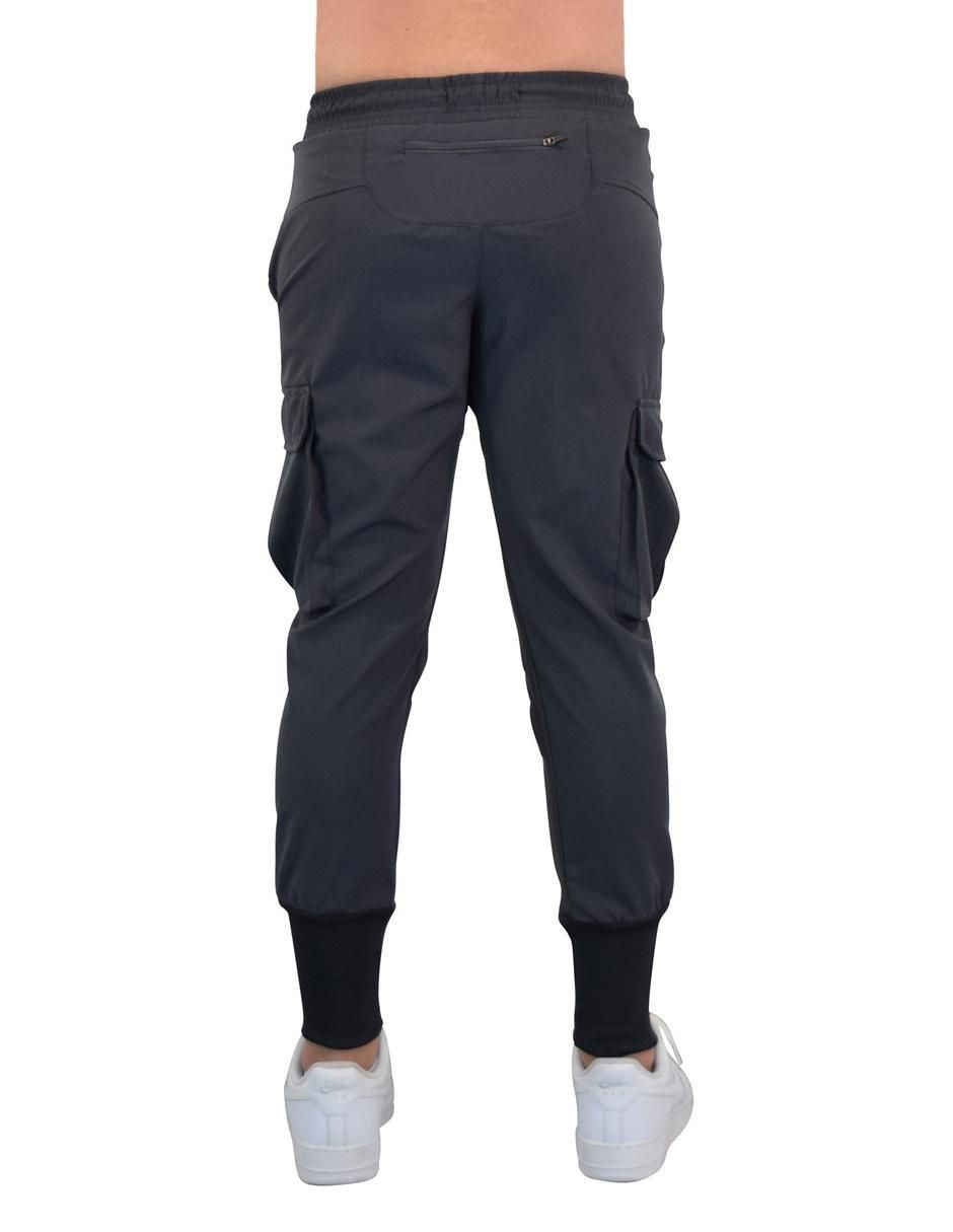 Jogger ajustado john leopard no aplica pain into power "estampado" liso con bolsillos "para hombre"