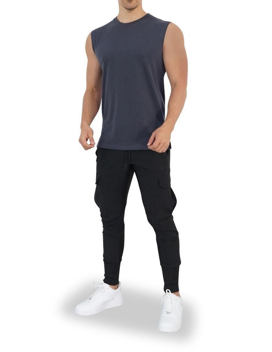 Jogger ajustado Pain into Power con bolsillos para hombre 2