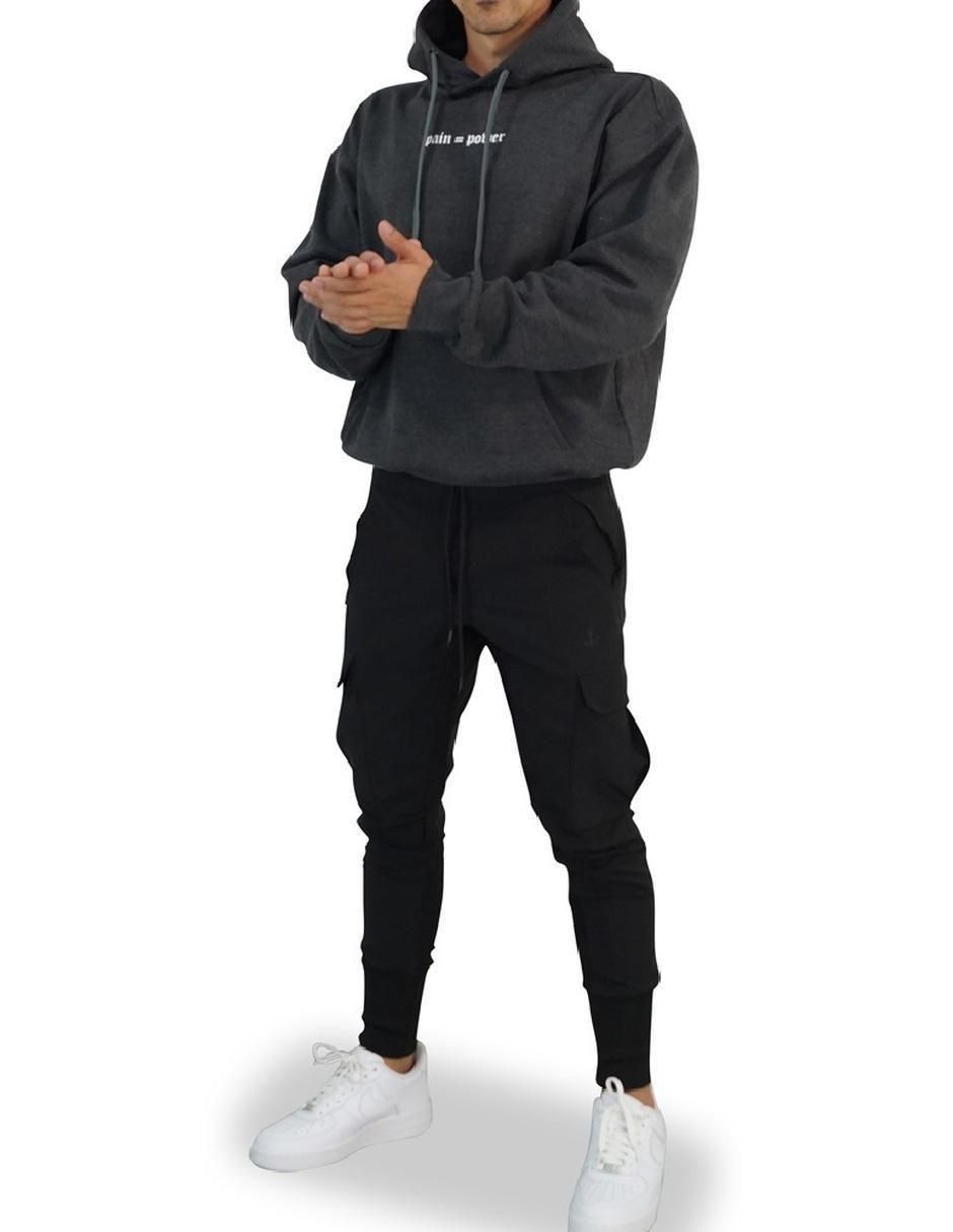Jogger ajustado Pain into Power con bolsillos para hombre 4