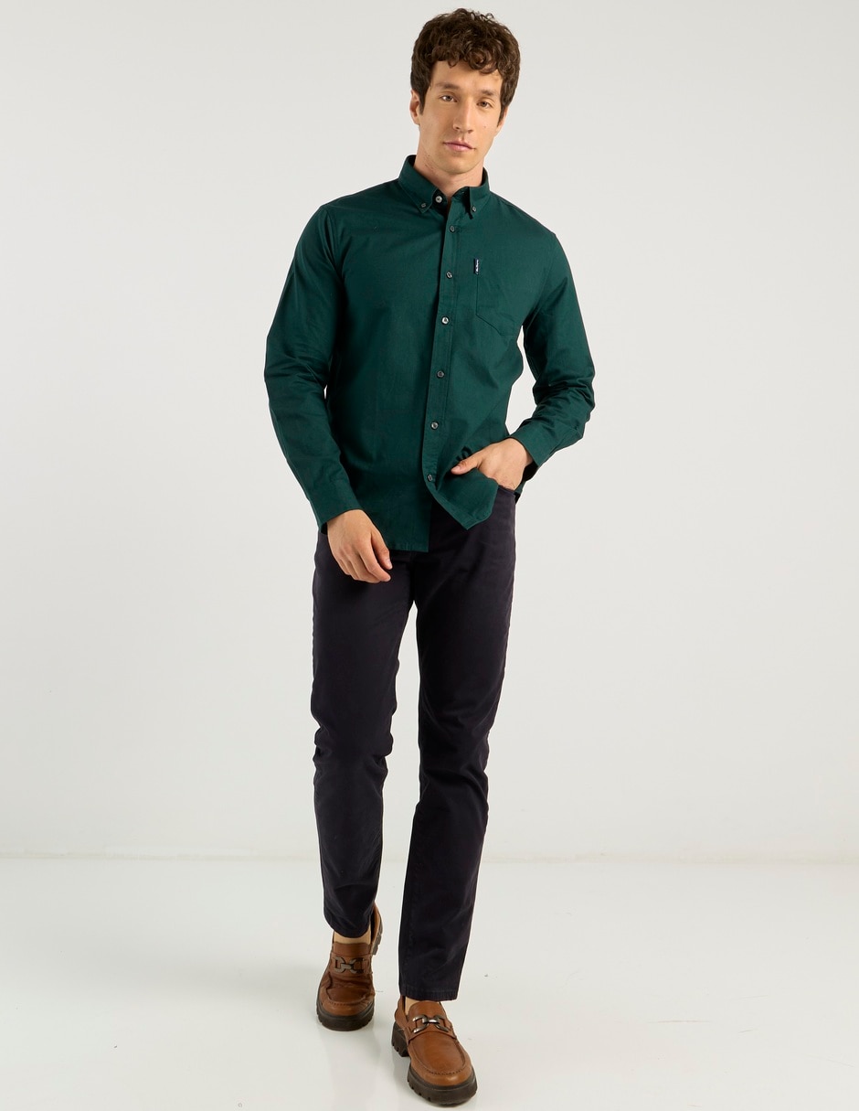 CAMISA BEN SHERMAN 1, G, VERDE OBSCURO