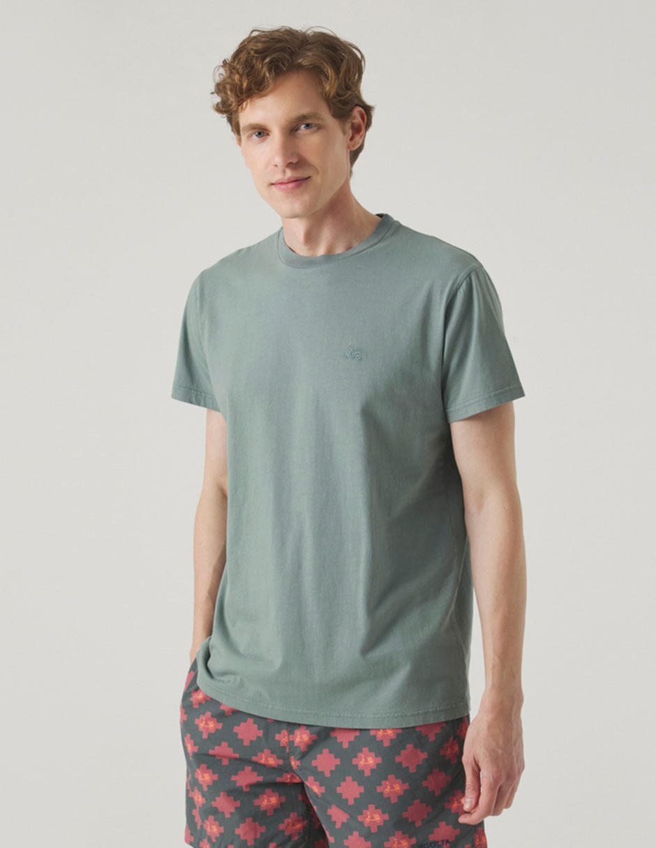 Playera cuello redondo para hombre 2
