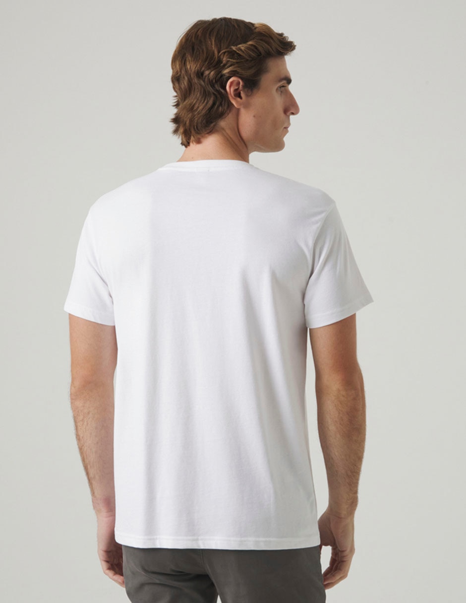 Playera cuello redondo para hombre 4
