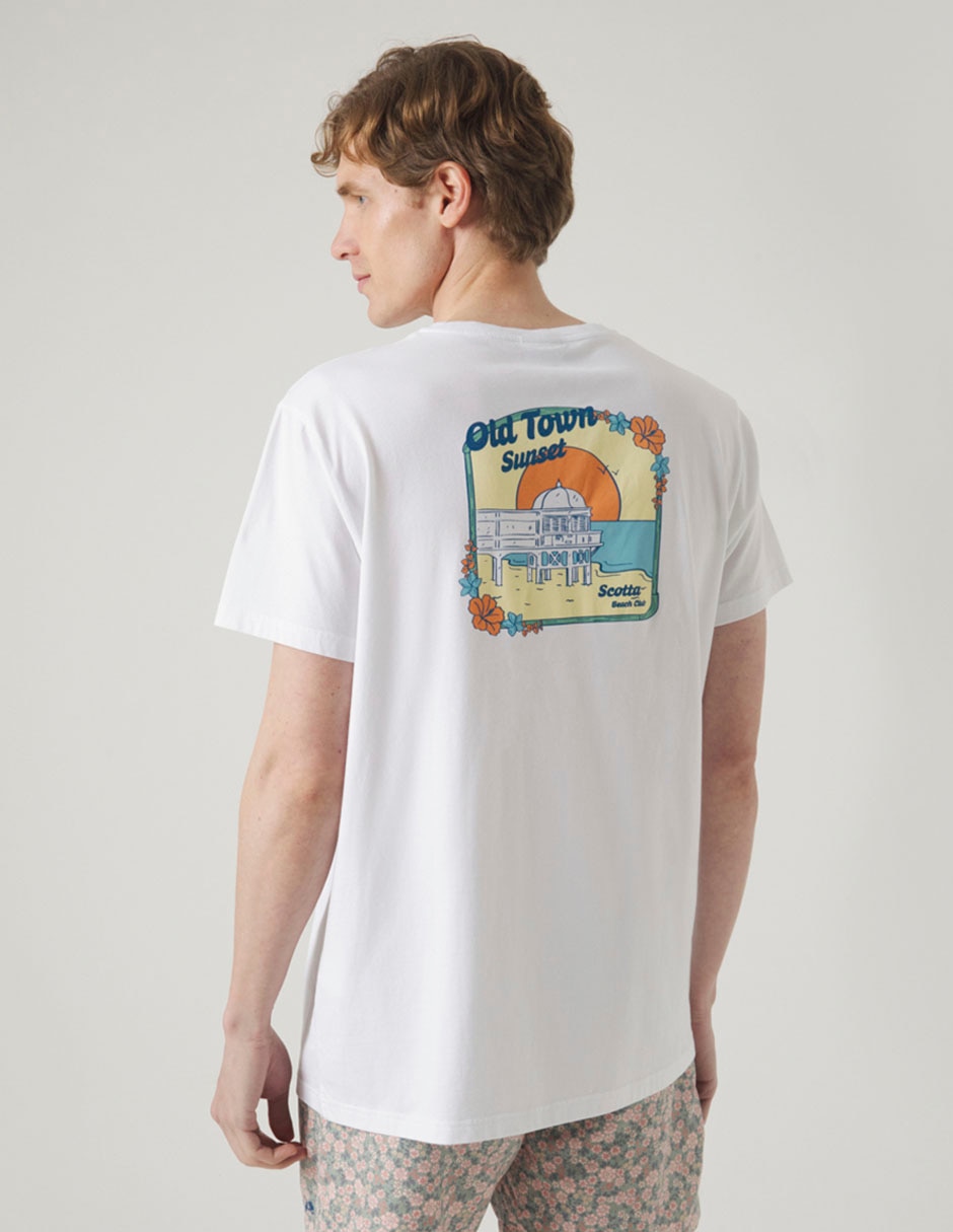Playera cuello redondo para hombre 4