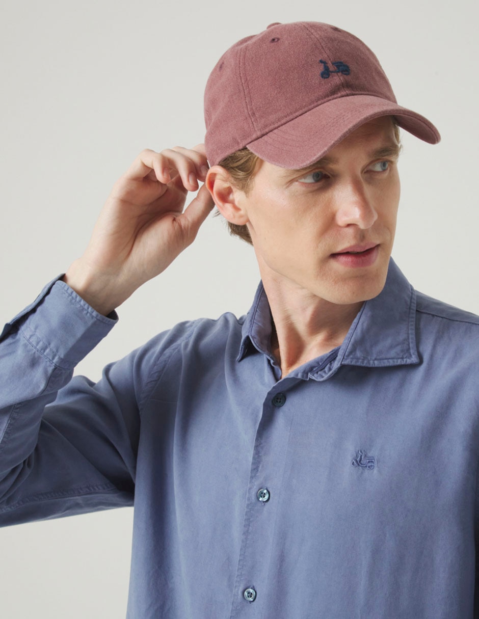 Camisa casual de lino manga larga para hombre 3