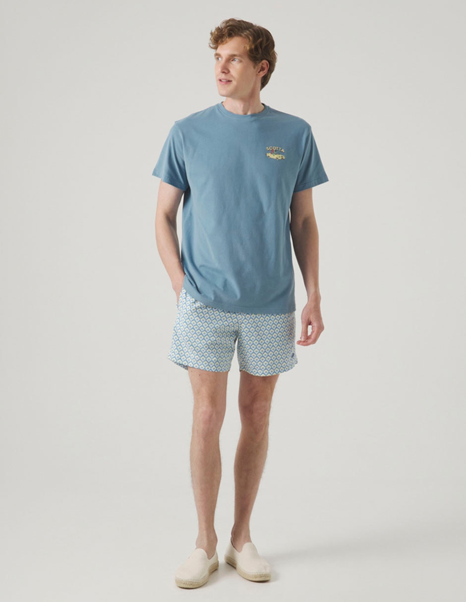 Playera cuello redondo para hombre